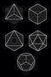 the five platonic solids